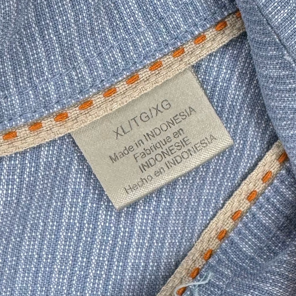 Quiksilver Blue Men's Shirt - Picture 4 of 4